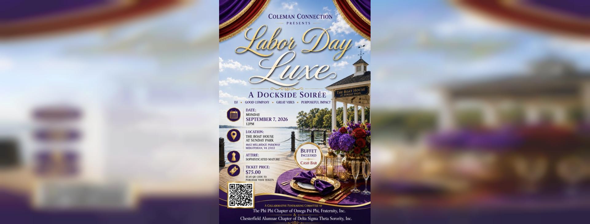 Labor Day Luxe — event banner